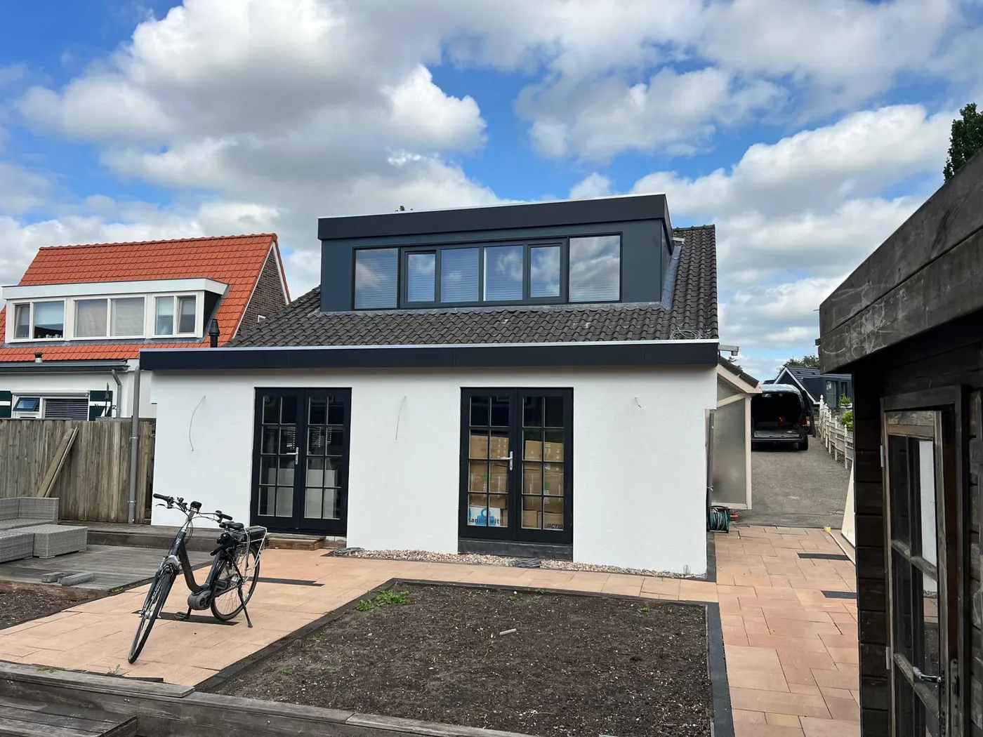 Aanbouw met dakkapel
