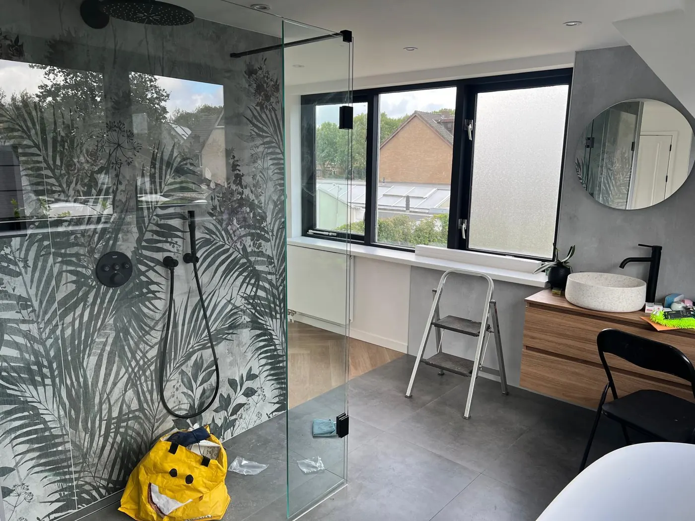 Badkamer met inloopdouche